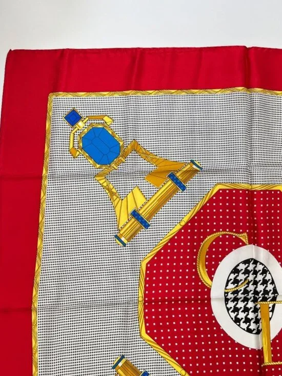 Dior Silk Scarf Multicolor Vintage - Picture 2 of 13